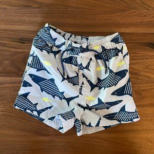 NWOT Tea Collection Baby Swim Trunks - Shark Print - Size 3-6 months